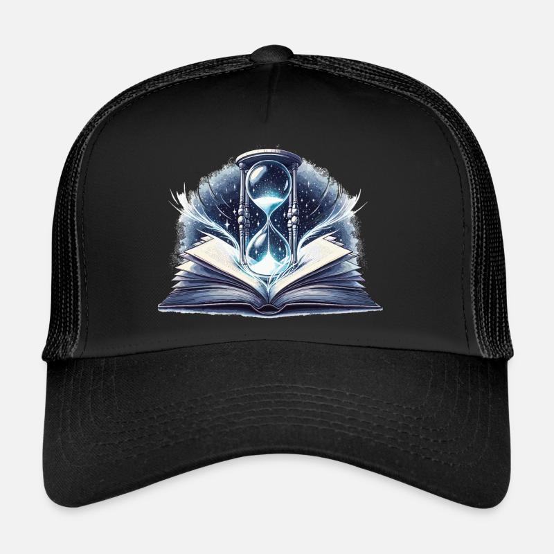Lernen ist eine Reise, kein Schicksal. - Trucker Cap - Schwarz/Schwarz