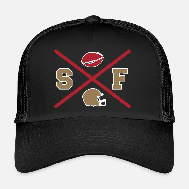 San Francisco Cross Trucker Cap