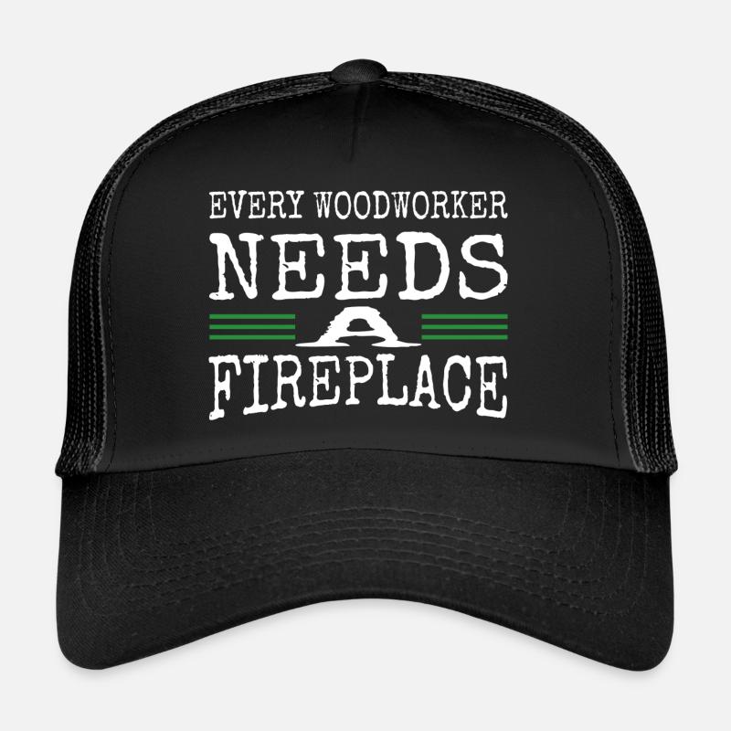 forest work cool logging lumberjackwoodworking Trucker Cap