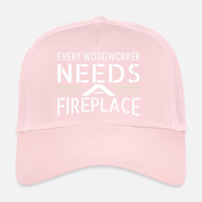 funny carpenter quotes chainsaw carpenter lumber Trucker Cap