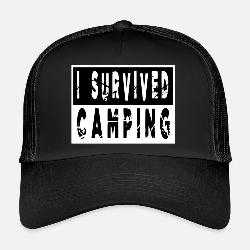 van life awesome statement campfires jokes Trucker Cap