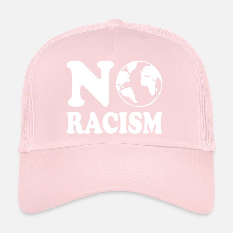 No racism Casquette trucker 