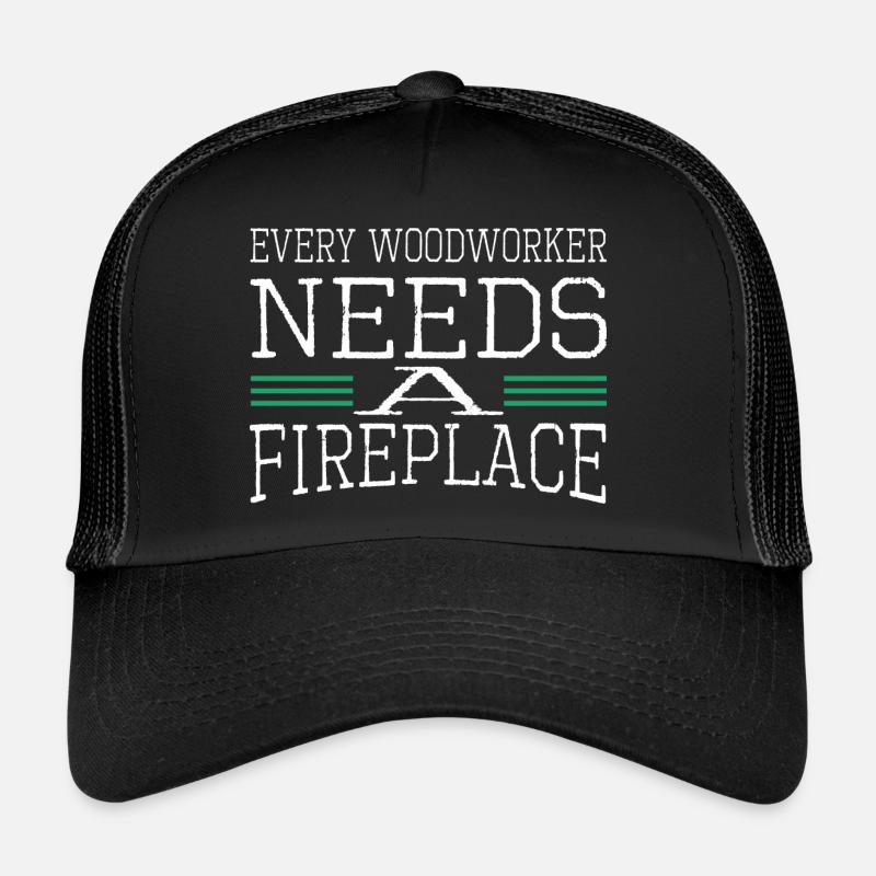 charpentier scie cool exploitation forestièretravail du bois Casquette trucker 