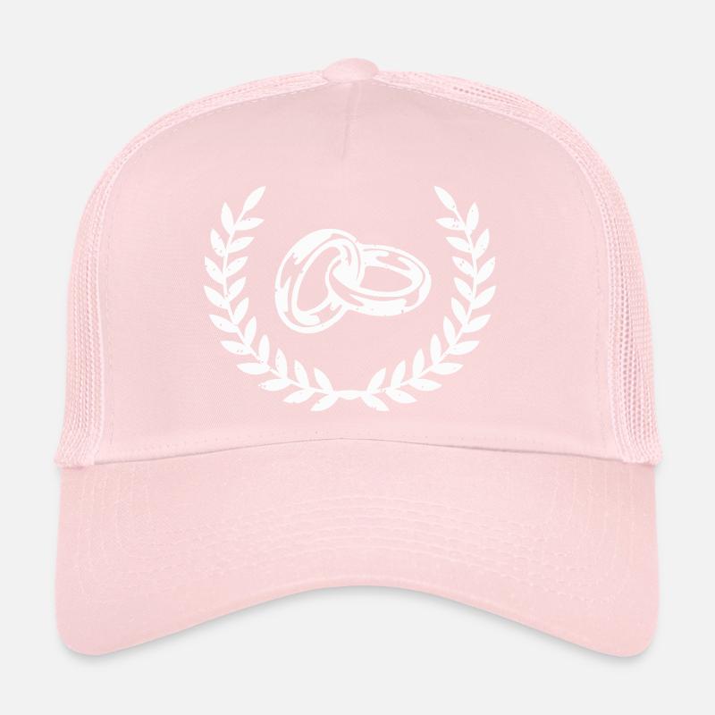 Alliances blanches Casquette trucker 