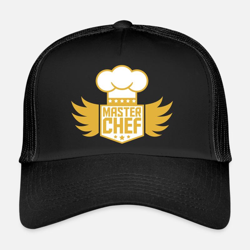 Master Chef Star Chef Love Cooking Kitchen Master Trucker Cap