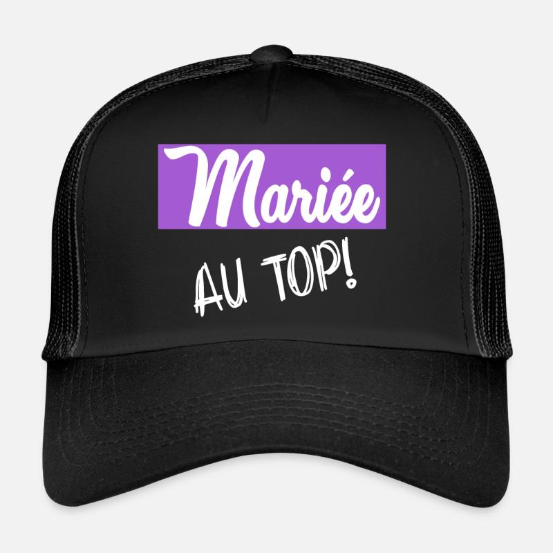 EVJF. MARIEE Casquette trucker 
