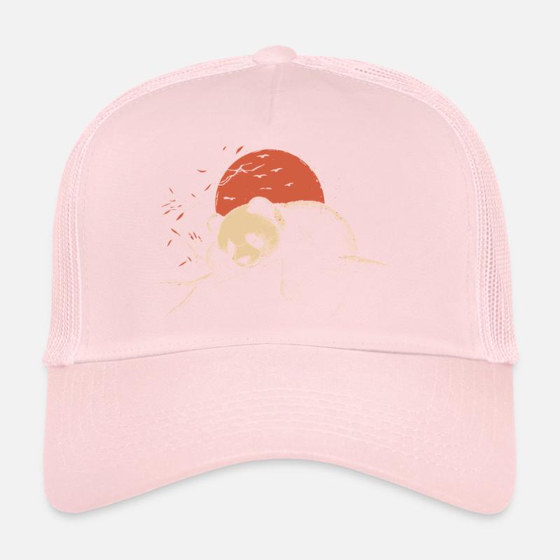 Panda endormi Casquette trucker 