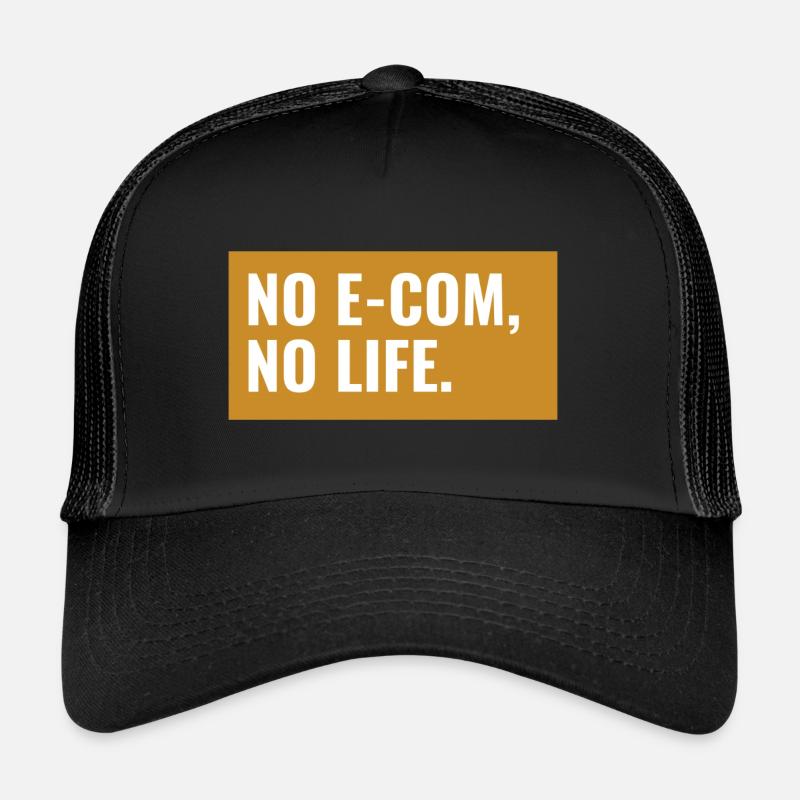 PAS D’E-COM, PAS DE VIE. Concevoir Casquette trucker 