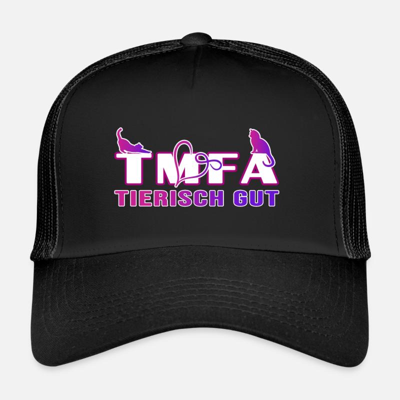 TMFA legende Tier Tierarztpraxis "Tierisch Gut" Trucker Cap