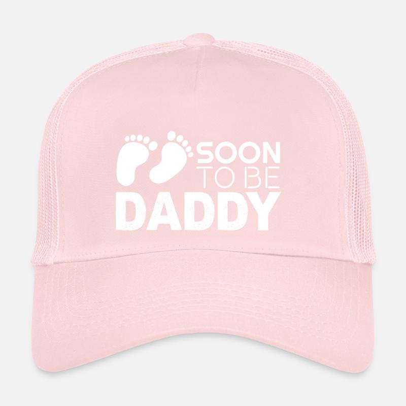 Soon To Be Daddy - bébé naissance parents papa Casquette trucker 