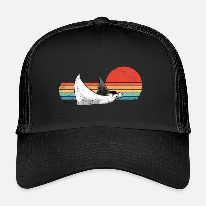 manta ray Trucker Cap