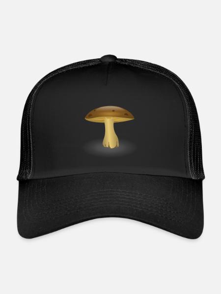 Pilz - Trucker Cap - Schwarz/Schwarz