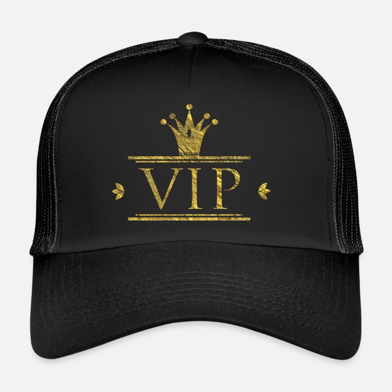 VIP Geschenk - Trucker Cap - Schwarz/Schwarz