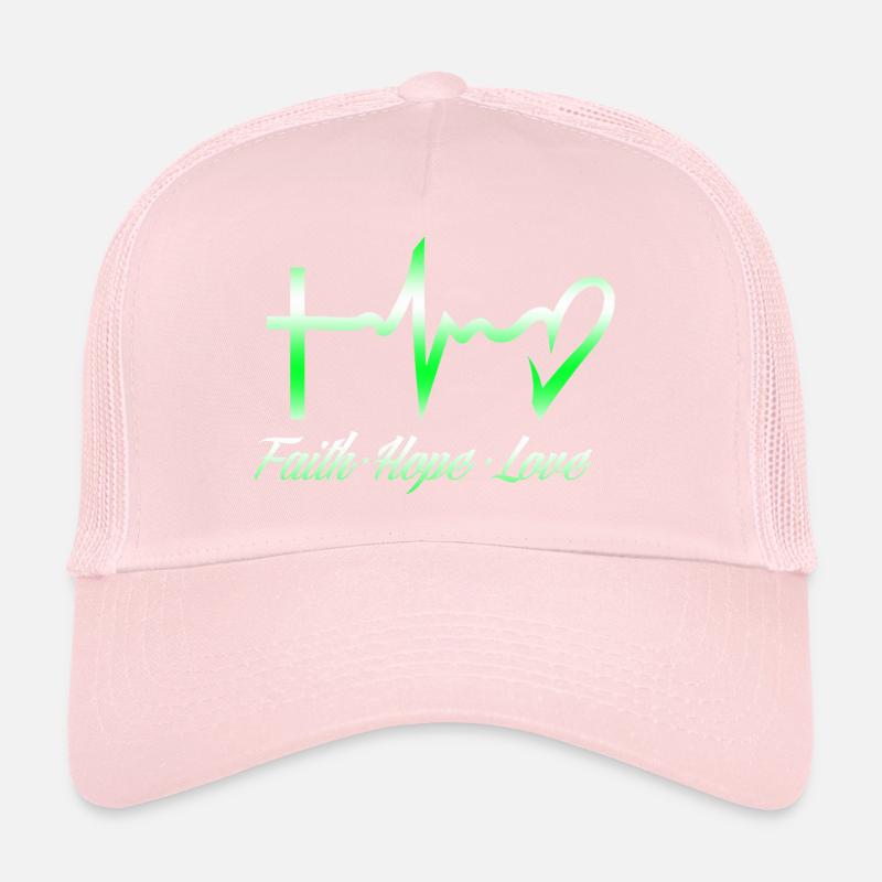 Foi espoir amour Casquette trucker 