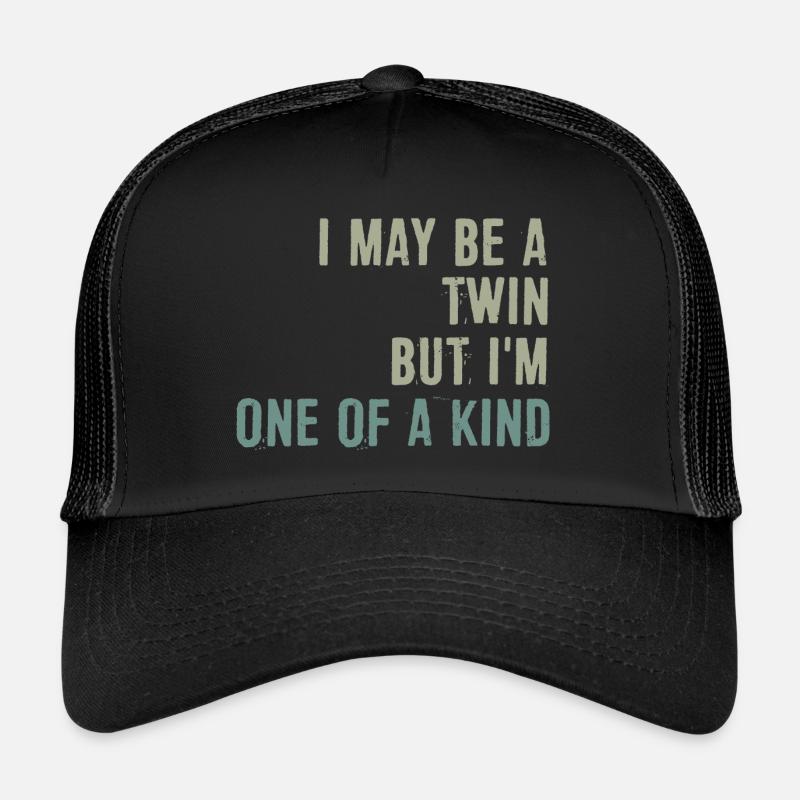 Gémeaux d'un genre / idée cadeau Casquette trucker 