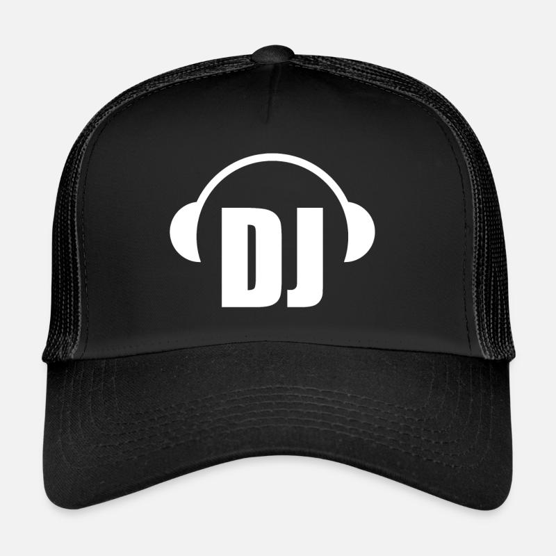 DJ Kopfhörer Trucker Cap