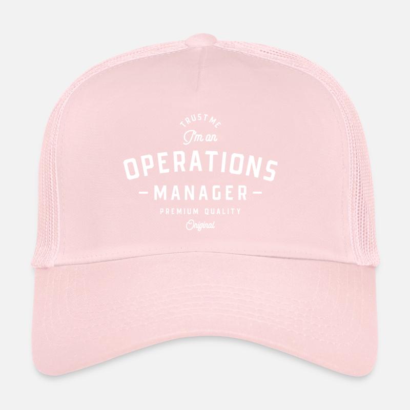 Operations Manager Trucker Cap