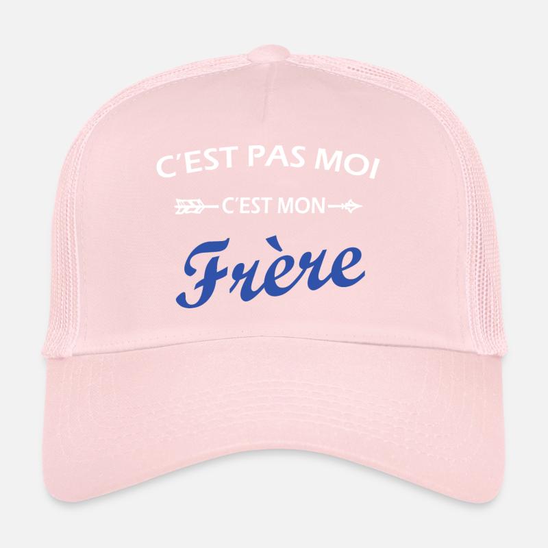 C'est pas moi c'est mon Frère - Tshirt ado humour Casquette trucker 