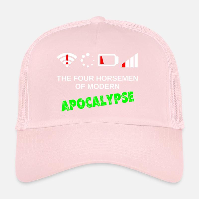 Les quatre cavaliers de l’apocalypse moderne Casquette trucker 