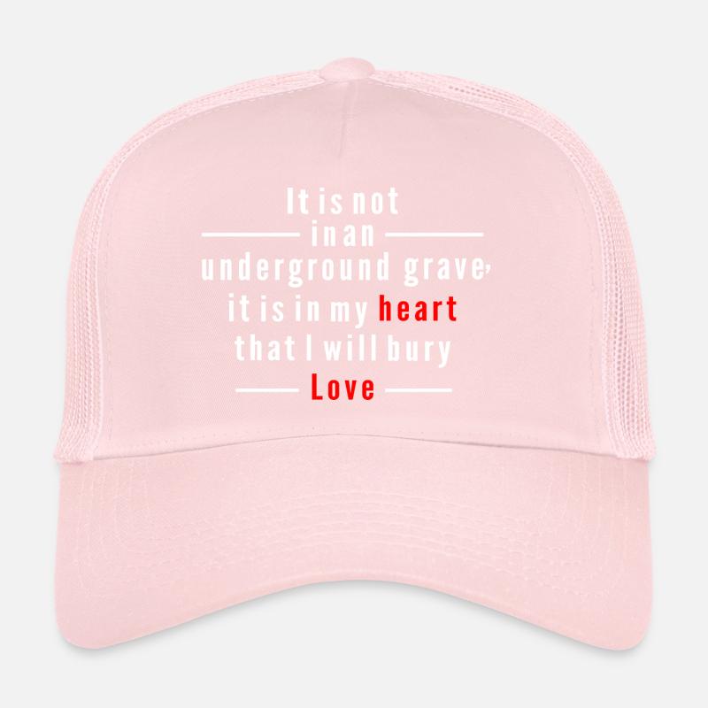 Citation d’amour Casquette trucker 