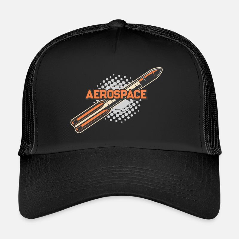 Fusée spatiale aérospatiale Casquette trucker 