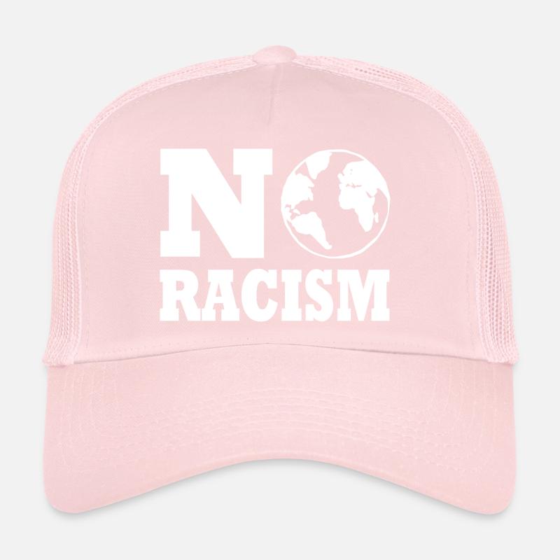 No racism Casquette trucker 