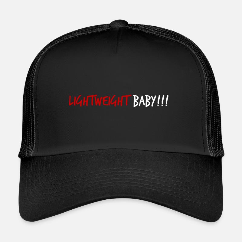 Bébé léger (blanc/rouge) Casquette trucker 