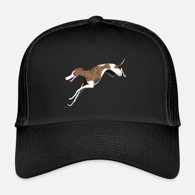 Conduire le Whippet - Casquette trucker  - noir/noir