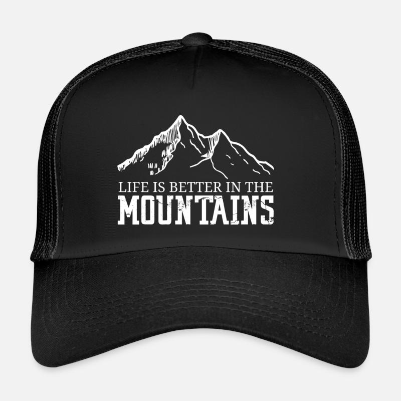 Randonnée escalade alpinisme montagnes Casquette trucker 