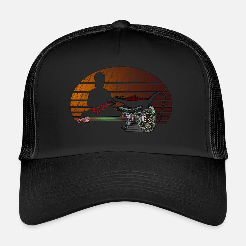 Guitare Dragon Buddha Casquette trucker 