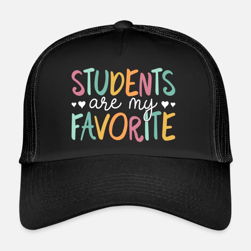 Mes Étudiants Sont Mes Préférés Humour Enseignant Casquette trucker 