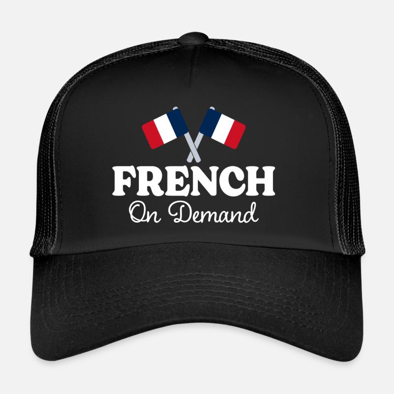 Français Sur Demande Interprète Français Casquette trucker 