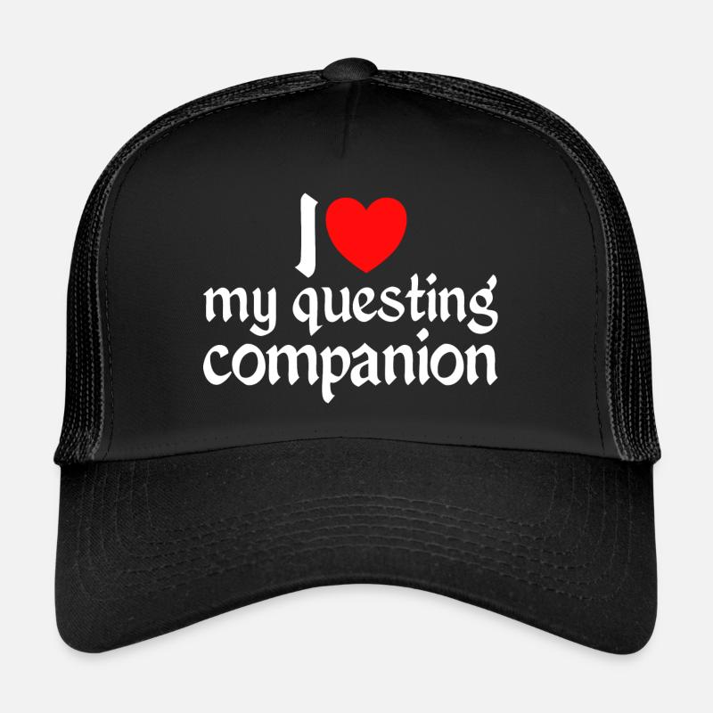 Romantische Idee Paar Mittelalter Party Trucker Cap