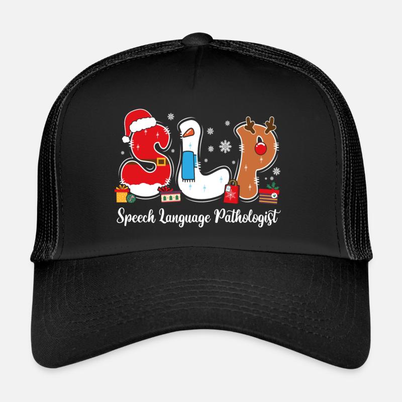 Speech therapy gift speech therapist christmas Trucker Cap