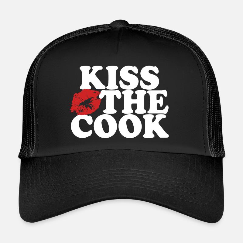 Embrasser le cuisinier - kochen - Spruch Casquette trucker 