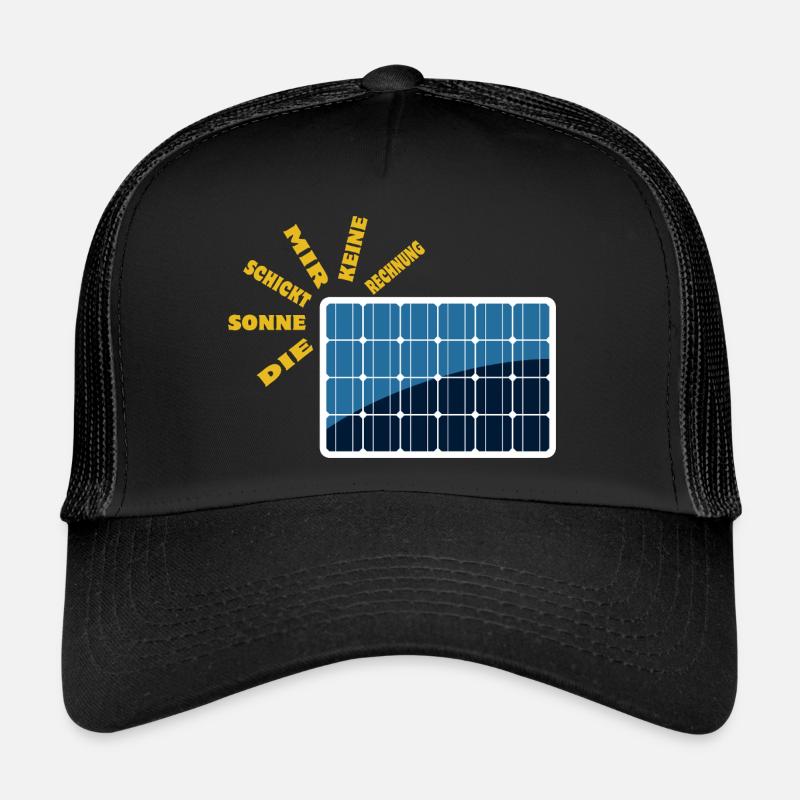 Die Sonne schickt keine Rechnung - Solarenergie Trucker Cap
