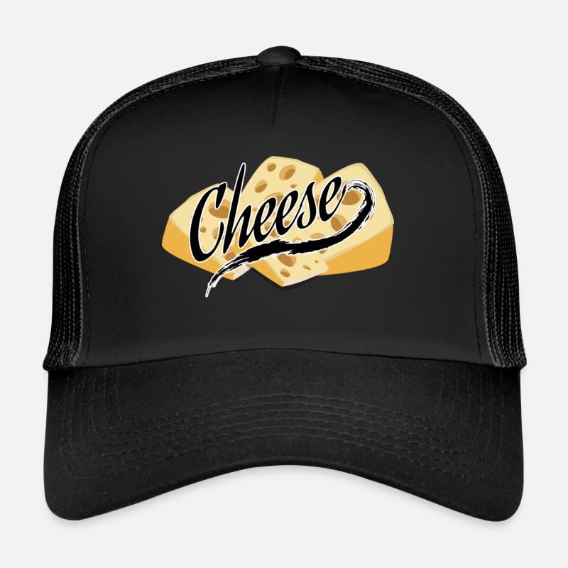Käse - Trucker Cap - Schwarz/Schwarz