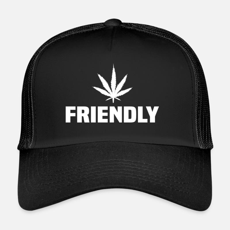 Cannabis Friendly Casquette trucker 