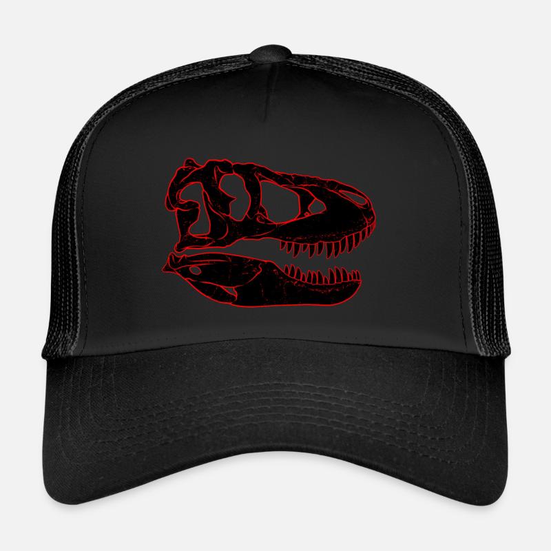Tarbosaurus Fossil Schädel Trucker Cap