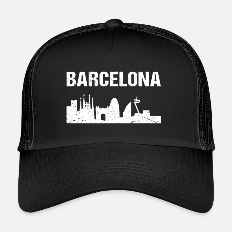 Barcelona Skyline Spanien Barcelona Trucker Cap