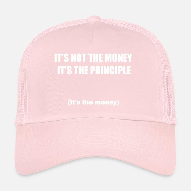 Pas l’argent - Principe (Argent!) Casquette trucker 