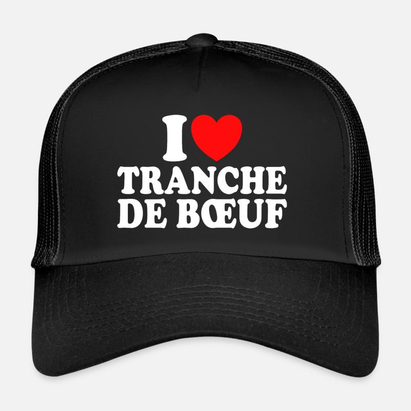 Boucher I Love Tranche De Boeuf Casquette trucker 