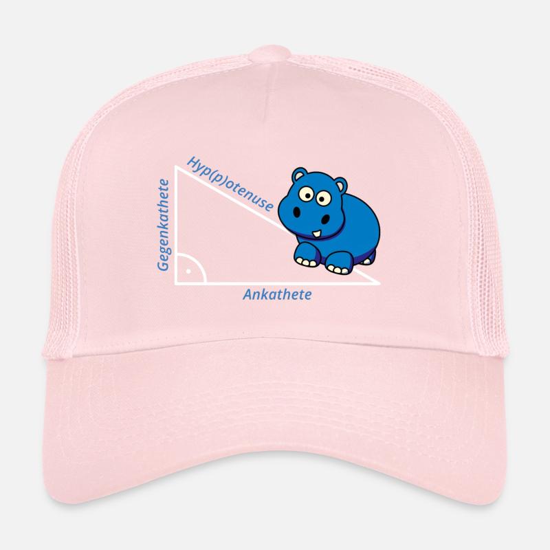 Hippotenuse Pythagoras Mathe Hippo Lehrer Geschenk Trucker Cap