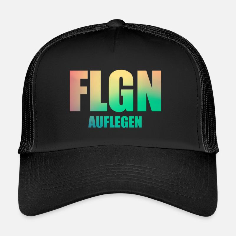 FLGN Bunt Auflegen DJ Trucker Cap