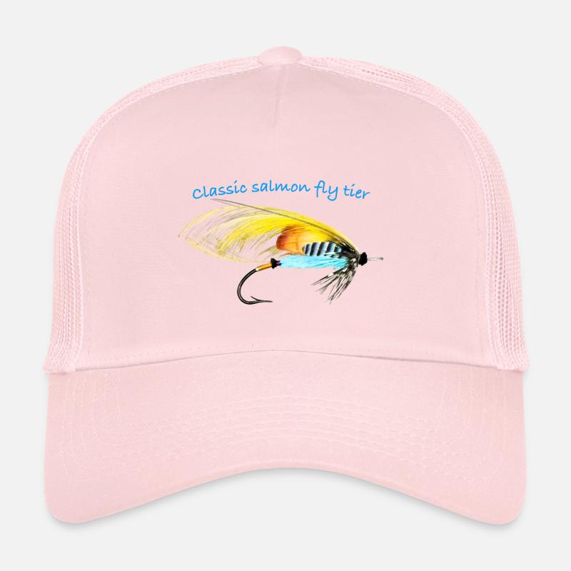The Chatterer classic salmon fly tier Trucker Cap