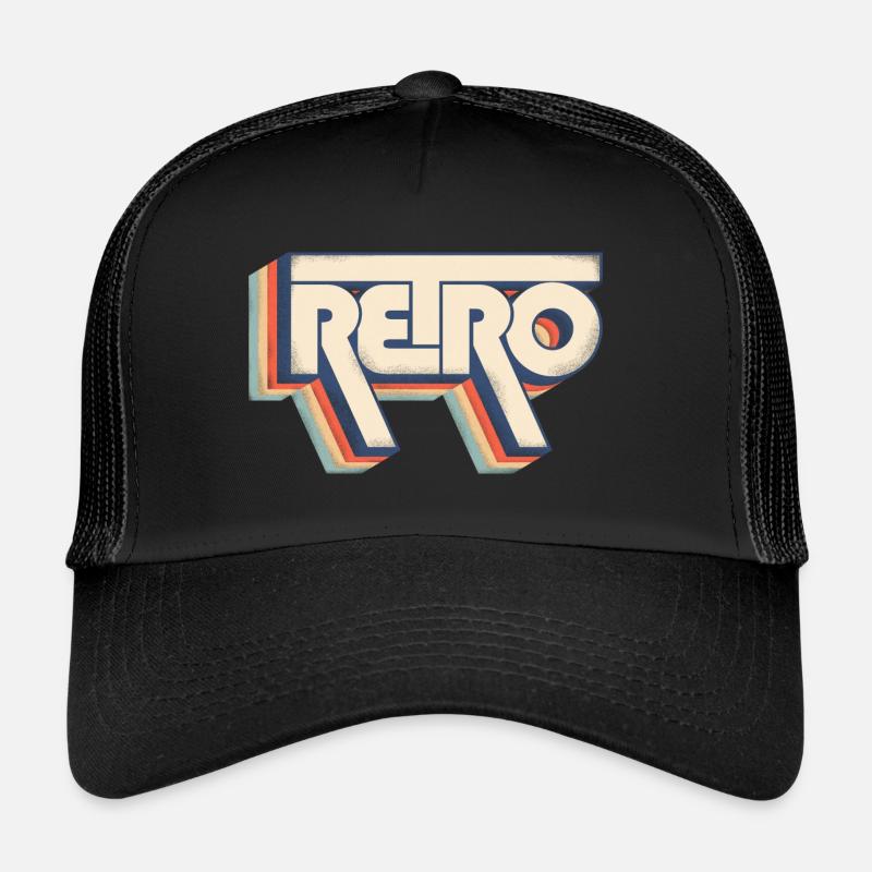 Retro Style Trucker Cap