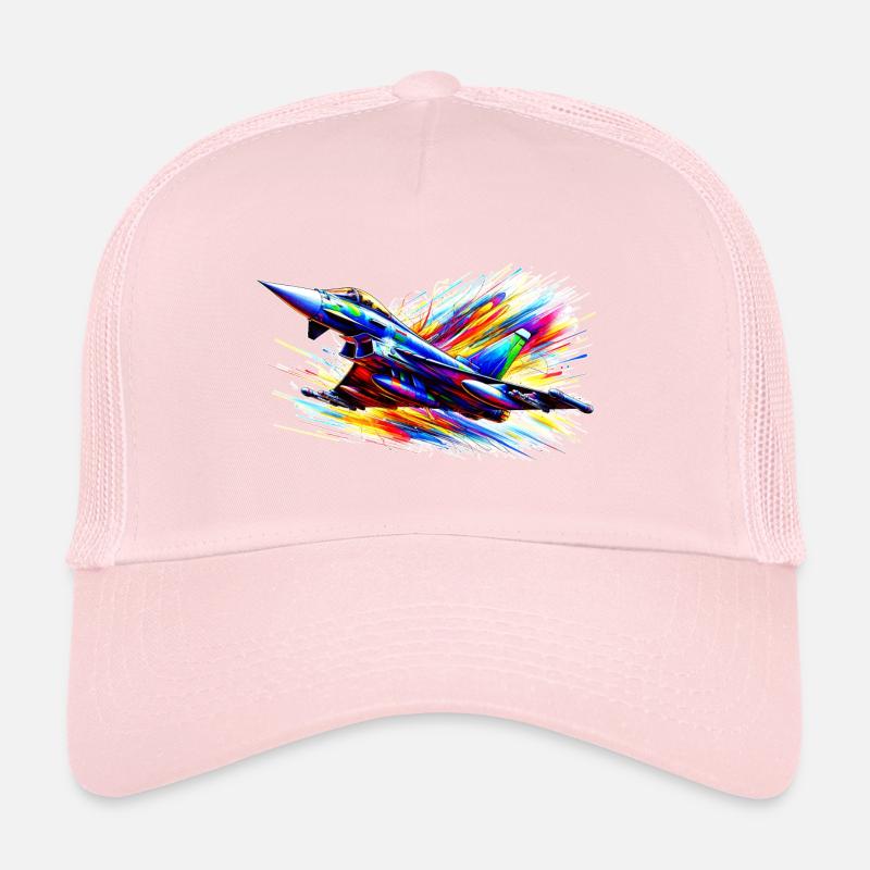 Fighter Jet / Eurofighter - Color Splash Trucker Cap