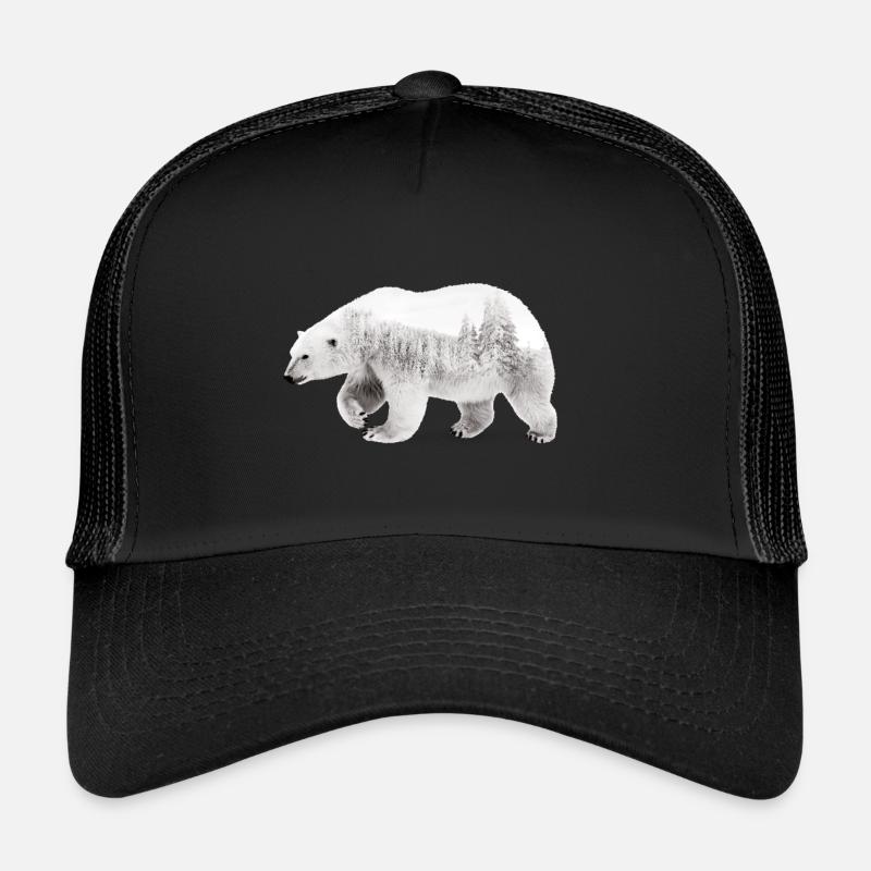 Ours arctique Casquette trucker 