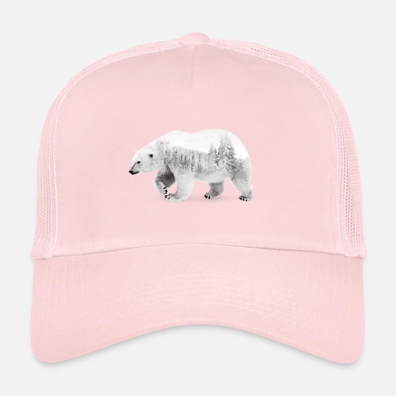 Arctic bear Trucker Cap