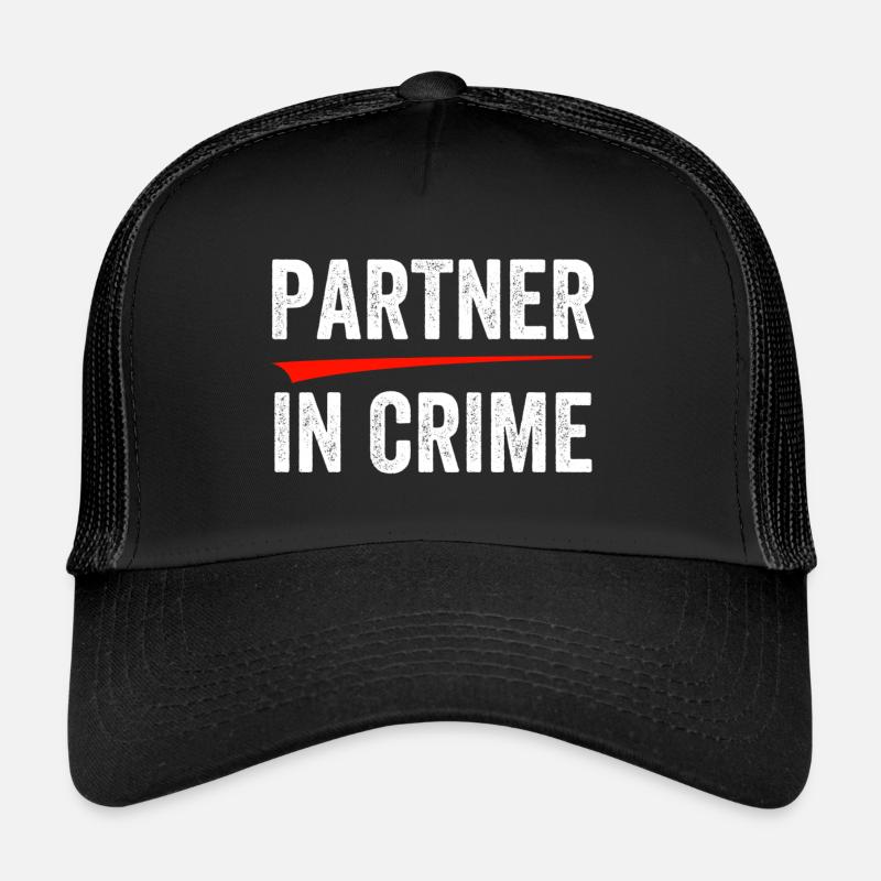 Partenaire dans le crime Casquette trucker 